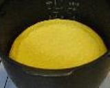 簡単☆炊飯器でレモンチーズケーキ☆ミキサーで混ぜるだけ作り方3写真