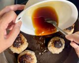 肉厚しいたけの塩麹肉詰め作り方5写真