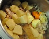 鶏肉じゃが煮作り方5写真