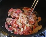 温玉ものっけて『甘辛★ごま肉うどん』作り方1写真
