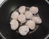 蕾菜と帆立の搾菜炒め作り方4写真