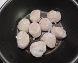 蕾菜と帆立の搾菜炒め作り方4写真