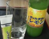 ダイエット♪低カロ❤レモン生姜焼酎割り♬作り方1写真
