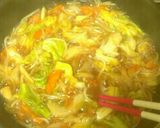 残りご飯でおこげ★野菜あんかけ作り方5写真