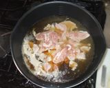 新玉ねぎスープ♪和風作り方3写真