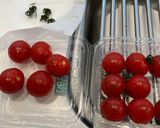 【簡単】トマト、アボカド、チーズのサラダ作り方1写真