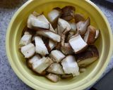 チーズ×椎茸×塩昆布×葱×胡桃のおにぎり作り方1写真