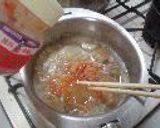 おでんの残り大根！よみがえれ『大根とキムチの豚バラ煮』作り方3写真