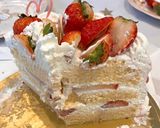 苺たっぷり🍓スノチルのバースデーケーキ作り方14写真