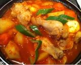 韓国料理 甘辛の鍋！タットリタン作り方8写真