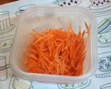 食卓に彩り！さっぱりにんじんサラダ☆作り方3写真