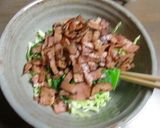 春キャベツとほうれん草の餃子のたれあえ作り方3写真