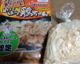 エノキとシメジを加えた味つけ鳥の煮物作り方1写真