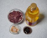 パパッと鶏レバーの炒め煮作り方1写真
