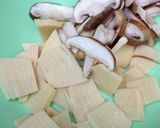 酸辣湯(サンラータン)酸っぱ辛いスープ作り方2写真