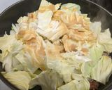 キャベツとひき肉の味噌炒め作り方4写真