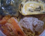 塩コンブ＋カマンベールの玉子焼き作り方7写真