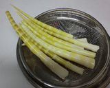 姫タケノコの味噌だれがけ作り方1写真