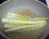 姫タケノコの味噌だれがけ作り方2写真