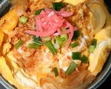 カロリーダウン自在♡衣なし。でも鶏カツ丼作り方6写真