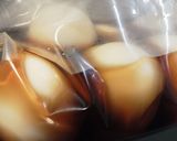 *黄身まで美味しい♪味付き卵*作り方3写真