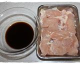 みんな大好物＊鶏胸肉の甘辛スティック揚げ作り方1写真