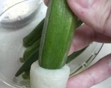おつまみに☆ちくわのオクラ入りフライ作り方2写真