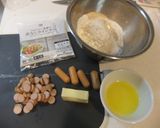 卵なし。朝食にブリュッセルワッフル作り方1写真