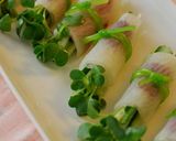 大根の梅野菜巻き作り方3写真