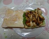 チキンの照り焼きｻﾝﾄﾞ作り方3写真