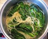 麺と一緒に茹でて簡単！菜の花のパスタ作り方1写真