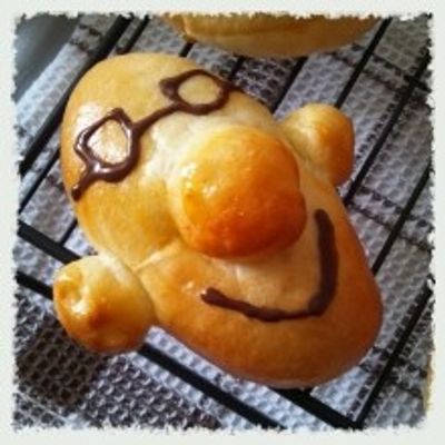 あんパン Hb使用☆あんぱんまん by クックエリー 【クックパッド】 簡単