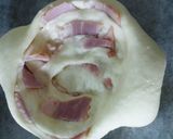 ベーコンエッグパン作り方5写真