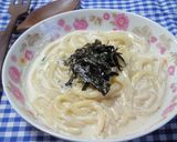 たらこのクリームうどん作り方5写真
