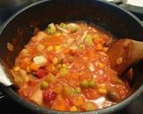 野菜たっぷりヘルシートマトソース作り方4写真