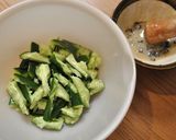 塩麹と塩昆布で浅漬け作り方1写真