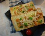 鮭フレ×新玉葱のトースト作り方5写真