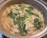 土鍋でうどん♪鍋の残りで味噌煮込みうどん作り方5写真