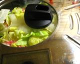 早生キャベツと豚しゃぶの簡単蒸し作り方6写真
