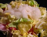 早生キャベツと豚しゃぶの簡単蒸し作り方5写真