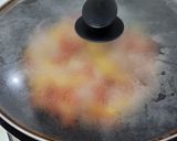 スルメイカと夏野菜のスープ作り方9写真
