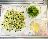 炒飯風まぜご飯(炒めない炒飯)作り方1写真