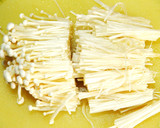 シャキシャキ水菜とえのき炒め作り方1写真