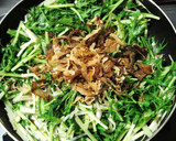 シャキシャキ水菜とえのき炒め作り方5写真