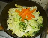 パパのアサリ＆野菜炒め作り方4写真