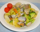 パパのアサリ＆野菜炒め作り方6写真