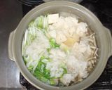 みぞれ鍋♪簡単レシピ鶏肉豆腐長ねぎ作り方10写真