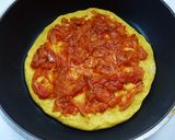 かぼちゃ生地のピザ作り方5写真