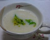 白菜の芯のスープ作り方4写真