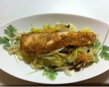 ルクエで鮭の味噌バターちゃんちゃん焼♡作り方5写真